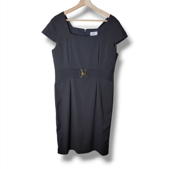 NWT Chancelle Women’s Dress Size 12 OfficeFeminine Special Occasion Midi - Picture 2 of 12